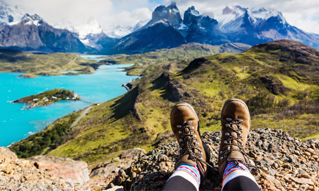 Treky v Patagonii Latinská Amerika
